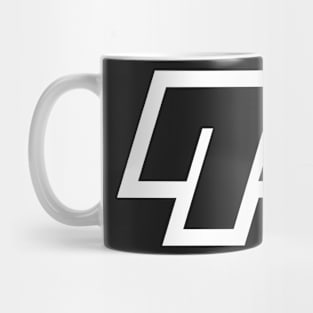 Aries White Outline Mug